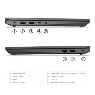لپ تاپ 15.6 اینچی لنوو مدل V15 G4 IRU-i3 1315U-16GB DDR4 3200MHz-512GB SSD-TN - کاستوم شده