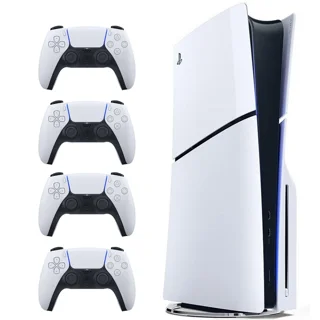 کنسول بازی سونی مدل PlayStation 5 Slim ظرفیت یک ترابایت ریجن 2016A اروپا به همراه دسته اضافی